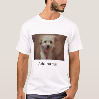 Camiseta Personalizada Foto e Nome  