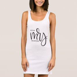 Camiseta Personalizada "Future Mrs" Com Sobrenome - Script