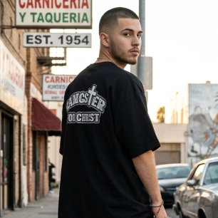 Camiseta Personalizada Gângster para Cristo