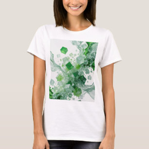 Camiseta Personalizada Green ABSTRACT ART