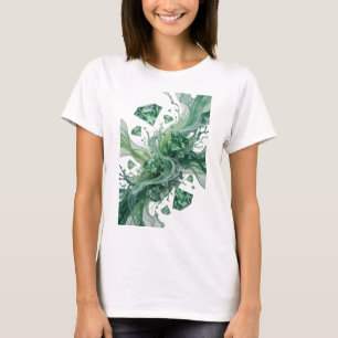 Camiseta Personalizada GREEN DIAMONDS Verde Artíst
