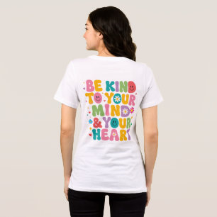 Camiseta Personalizada Groovy Seja Gentil Com Sua