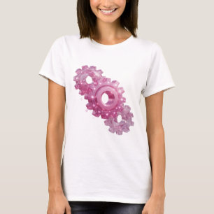 Camiseta Personalizada ÍCONES DE ENGRENAGEM BRILHA