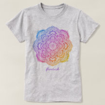 Camiseta Personalizada Iris Mandala