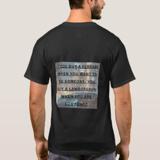 Camiseta personalizada Lamborghini manga curta