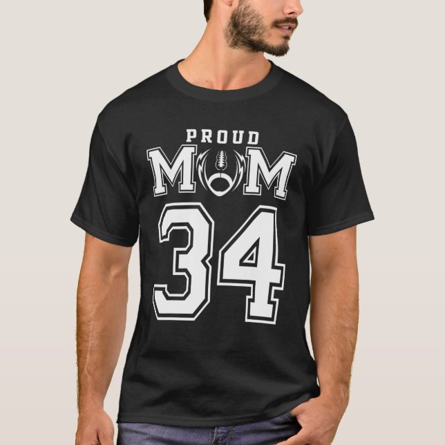 Camiseta Personalizada Mãe Orgulhosa 34 Personalizada F (Frente)
