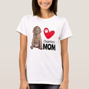 Camiseta Personalizada Mãe Setter Irlandês