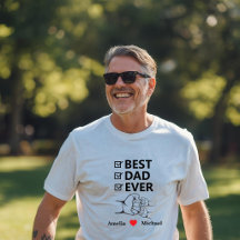 Camiseta Personalizada Melhor Pai do Mundo