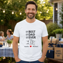 Camiseta Personalizada Melhor Pai do Mundo