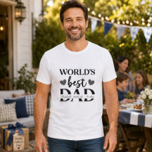 Camiseta Personalizada Melhor Pai do Mundo