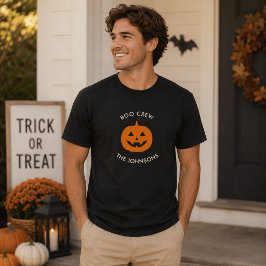 Camiseta Personalizada Minimalista Boo Crew – Hall