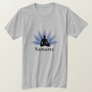 Camiseta personalizada Namaste Yoga Lotus Man