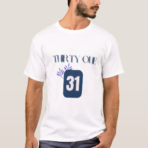 camiseta personalizada número 31