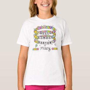 Camiseta Personalizada Olá Jardim de Infância