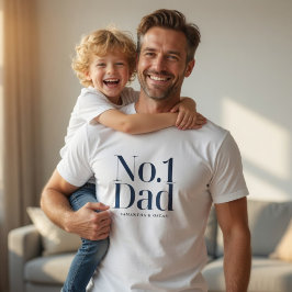 Camiseta Personalizada Pai Nº1 | Presente Pai Pers