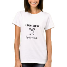 Camiseta personalizada para a equipe do Eu Aceito