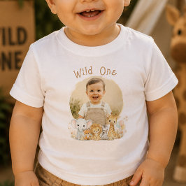 Camiseta Personalizada para Bebê de 1º Aniversário