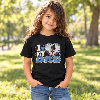 Camiseta Personalizada para Crianças com Foto 'Eu 