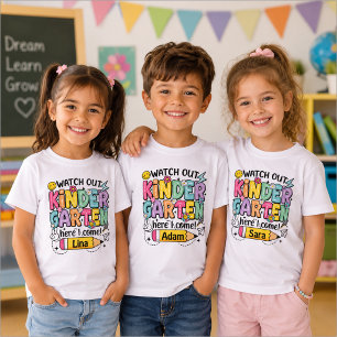 Camiseta Personalizada para Crianças com Nome