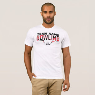Camiseta Personalizada para Equipe de Boliche