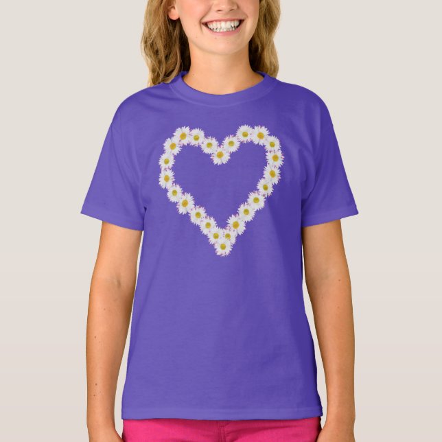 Camiseta personalizada para meninas: pulseira de m (Frente)