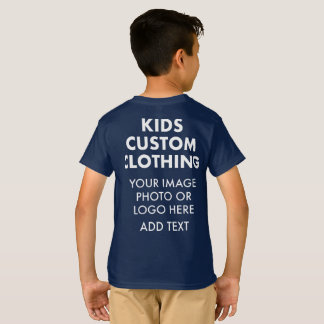 Camiseta personalizada para menino - AZUL MARINHO