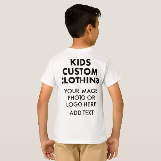 Camiseta personalizada para MENINO - BRANCA