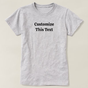 Camiseta Personalizada para Presente de Mulher