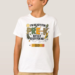 Camiseta Personalizada Pronta para Pré-Escola