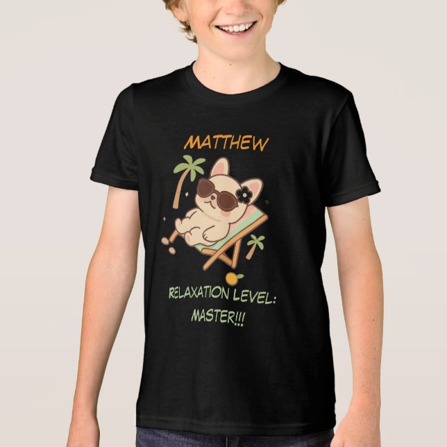 Camiseta Personalizada Relaxada Cachorro (Frente)