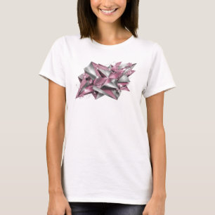 Camiseta Personalizada Snappy Pink ARTE ABSTRATA