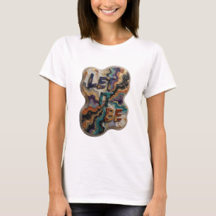 Camiseta Personalizada Snappy Silver LET IT BE