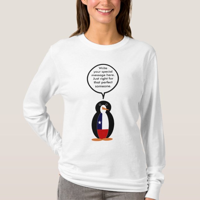 Camiseta Personalizada Sra. Penguin (Frente)