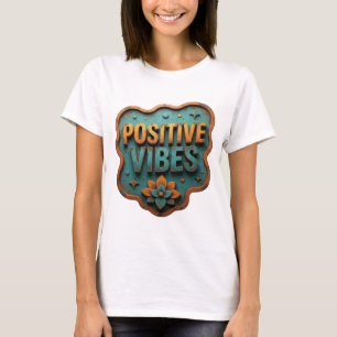 Camiseta Personalizada Trendy Laranja VIBRAÇÕES PO
