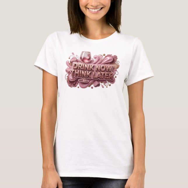 Camiseta Personalizada Vermelha Fresca BEBE AGORA  (Frente)
