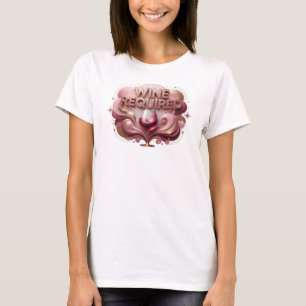 Camiseta Personalizada VINO TINTO OBRIGATÓRIO Tren
