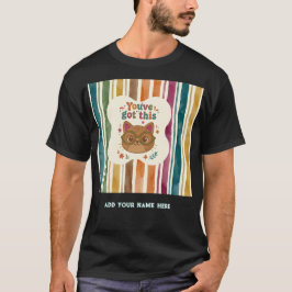 Camiseta Personalizada Você Consegue Felino Ensino