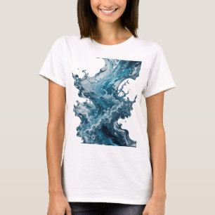 Camiseta Personalizada WATER SPLASH Prata Bonita