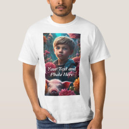Camiseta Personalizado, Adicionar Foto e Texto