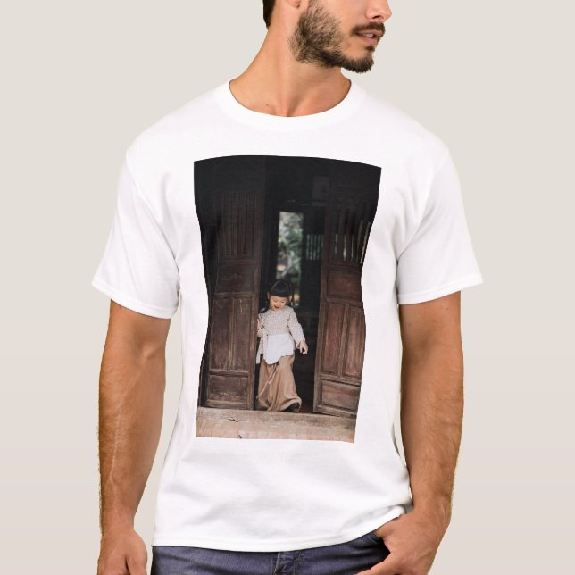 Camiseta Personalizado, Adicionar Foto e Texto (Frente)