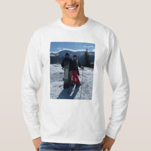 Camiseta Personalizado Adicione sua própria foto Masculino