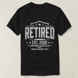 Camiseta Personalizado Aposentado EST 2026