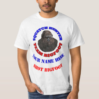 Camiseta Personalizado, atirei no Pé Grande
