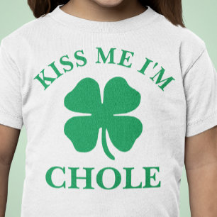 Camiseta Personalizado beije-me o dia de St Patrick