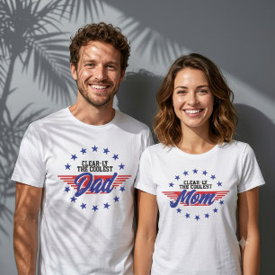 Camiseta Personalizado Claro-amente A Mãe Mais Legal 4 de J