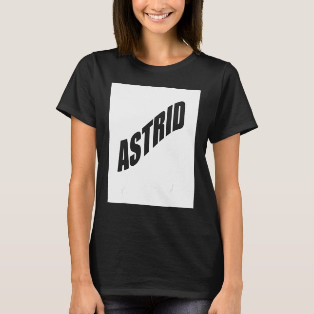 Camiseta Personalizado da Equipe de Reunião da Família Astr (Frente)