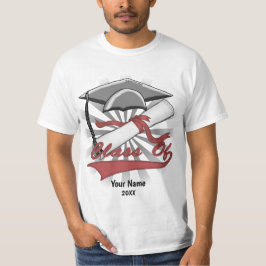 Camiseta Personalizado de Classe de Graduação