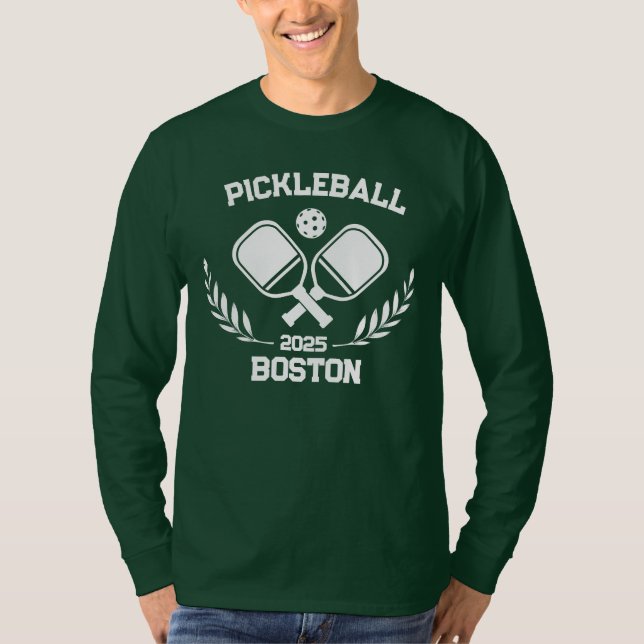 Camiseta Personalizado do Pickleball Boston 2025 (Frente)