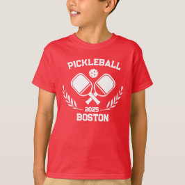 Camiseta Personalizado do Pickleball Boston 2025