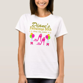 CAMISETA PERSONALIZADO E DATA 50.O ANIVERSÁRIO